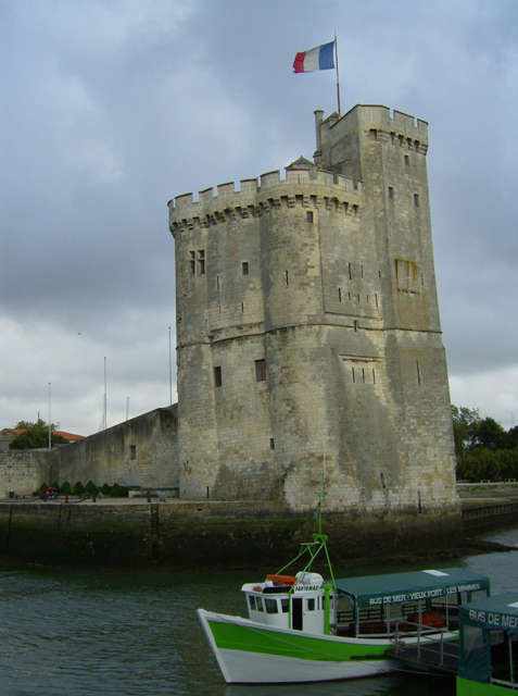 The harbor entrance at beautiful La Rochelle