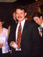 Greg Brasic at Christmas Party 1997