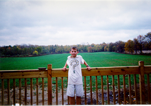 Logan Brasic at the New House 1998